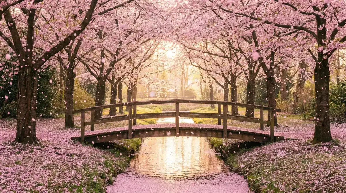 樱花桥畔 - 幸福密码在线观看 唯美风景
